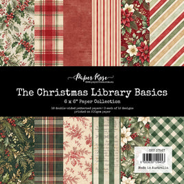 The Christmas Library Basics 6x6 Paper Collection 37567