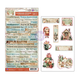 Twinkle & Treats - Prima Marketing Chipboard Stickers 58/Pkg