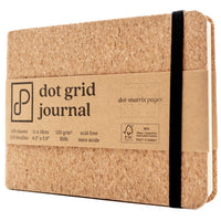 Dot Grid Journal, 11cm x 15cm, Dot Matrix Pages (Quadrille)
