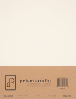 8.5" x 11" Bookmaker's Cardstock, 65lb - Ivory (25 Sheets)