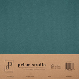 Jewel Green - 12X12 12X12 Whole Spectrum "Canvas" Series Textured Cardstock (25 Sheets)