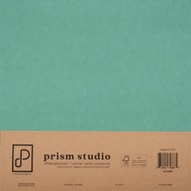 Aegean Teal - 12X12 12X12 Whole Spectrum "Canvas" Series Textured Cardstock (25 Sheets)