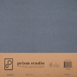 Nimbus Grey - 12X12 12X12 Whole Spectrum "Canvas" Series Textured Cardstock (25 Sheets) Midnight Blue