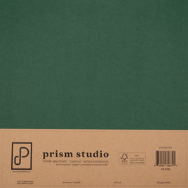 Evergreen - 12X12 12X12 Whole Spectrum "Canvas" Series Textured Cardstock (25 Sheets)