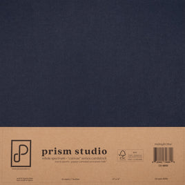 Midnight Blue - 12X12 12X12 Whole Spectrum "Canvas" Series Textured Cardstock (25 Sheets) Midnight Blue