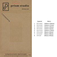 Nesting Deckle-Edged Rectangles - Die