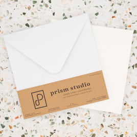 Card Blanks & Envelopes, 6" X 6"
