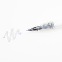 Silver - Glitter Brush Marker