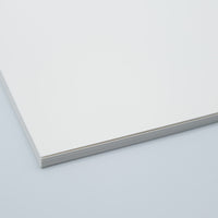 12X12 Mixed Media Paper, Simply White, 129lb (12 sheets)