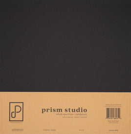 Simply Black - 12X12 Whole Spectrum Textured Cardstock (80lb) (25 Sheets)