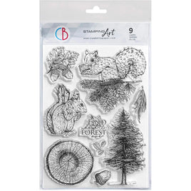 Ciao Bella Clear Stamp Set 6"x8" Find The Forest