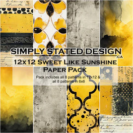 Sweet Like Sunshine 12x12 Paper Pack