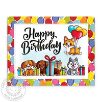 Doggone Birthday Stamps