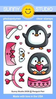 Penguin Pair Stamps