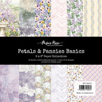 Petals & Pansies Basics 6x6 Paper Collection 36400