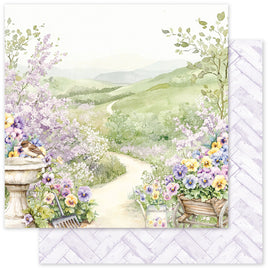 Petals & Pansies Basics A 12x12 Paper 36406