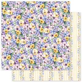 Petals & Pansies Basics F 12x12 Paper 36421