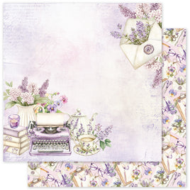Petals & Pansies F 12x12 Paper 36388
