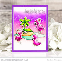 Fabulous Flamingos - Clear Stamp