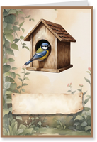 Creatief Art - Card Kit - My Happy Little Garden - 4 Pieces