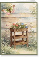 Creatief Art - Card Kit - My Happy Little Garden - 4 Pieces