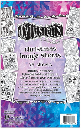 Dylusions Image Sheets, Holiday