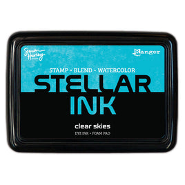 Clear Skies - Simon Hurley create. Stellar Ink Pad