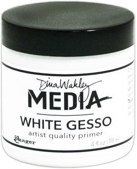 White (4oz) Dina Wakley MEdia Gesso