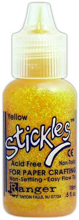 Yellow - Ranger Stickles Glitter Glue .5oz