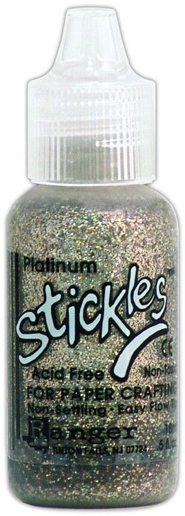 Platinum - Ranger Stickles Glitter Glue .5oz
