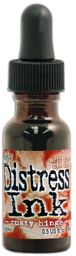 Rusty Hinge  - Tim Holtz Distress Pad Reinker
