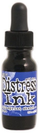 Blueprint Sketch - Tim Holtz Distress Pad Reinker