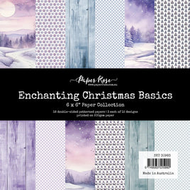 Enchanting Christmas Basics 6X6 Paper Collection