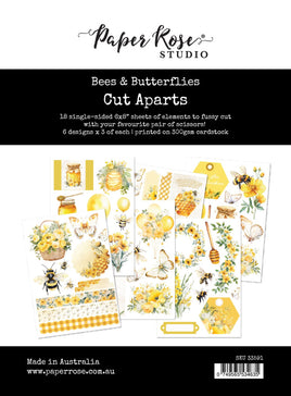 Bees & Butterflies - Cut Aparts Paper Pack