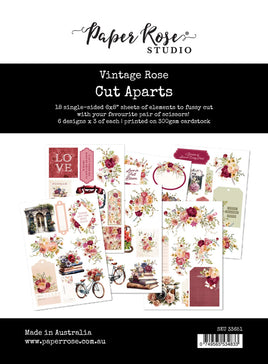 Vintage Rose - Cut Aparts Paper Pack