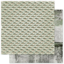 Lakeside Memories E - 12X12 Patterned Paper