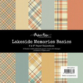 Lakeside Memories Basics 6X6 Paper Collection