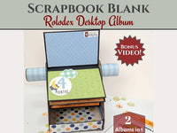 CrafTreat Scrapbook Blanks - Rolodex - Kraft Color