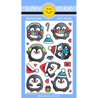 Roly Poly Penguins Stamps