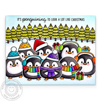 Roly Poly Penguins Stamps