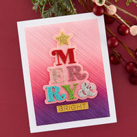 Merry & Bright - Spellbinders Etched Dies