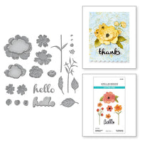 Vintage Florals - Etched Dies from the From the Garden Collection by Wendy Vecchi