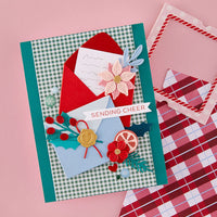 Festive Floral Mix Etched Dies