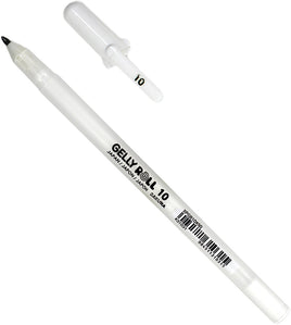 Gelly Roll Classic Pen, 10 Bold - White