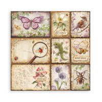 All Around - Stamperia Scrapbooking Double-Sided Paper Pad 12"x12" 10/Pkg