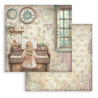 Symphony - Stamperia 12x12 Paper Pack (10 Sheets)