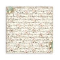 Symphony Background- Stamperia 12x12 Paper Pack (10 Sheets)