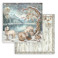 White Christmas - Scrapbooking Printed Pad For Art And Craft 10 Sheets cm 30.5x30.5 (12"x12")