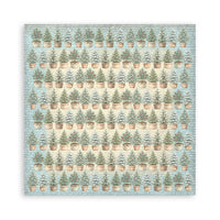 White Christmas - Scrapbooking Printed Pad For Art And Craft 10 Sheets cm 30.5x30.5 (12"x12") Backgrounds