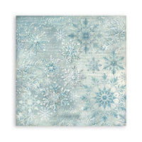 White Christmas - Scrapbooking Printed Pad For Art And Craft 10 Sheets cm 30.5x30.5 (12"x12") Backgrounds
